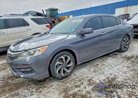 2017 Honda Accord Ex from USA, damaged, VIN 1HGCR2F77HA292885
